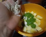 A picture of step 2 of Chatpate Dhaniya Ke Aloo.