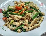 Foto langkah ke 6 dari resep Tumis tempe kacang panjang.