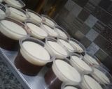 Foto langkah ke 5 dari resep Puding Coklat With Vla.