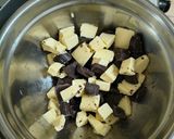 Foto del paso 2 de la receta: Torta brownie con oreo 🍫🍪
