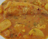Foto del paso 5 de la receta: Guiso de colas de rape y gambas