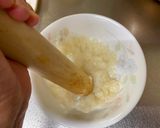 A picture of step 2 of Fruits Coconut Milk with Sweet Sticky Rice.