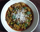 A picture of step 6 of Matar Mushroom.