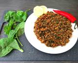 Qeema Palak (spinach and mince) recipe step 5 photo