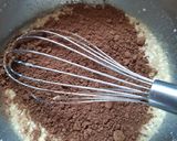 A picture of step 6 of Chocolate mocha rosemary cake.