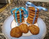 Foto del paso 7 de la receta: Galletitas de avena y almendras sin azúcar