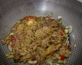 Foto langkah ke 4 dari resep Tumis Daging Sapi Teriyaki Saus Tiram Spesial.