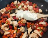 A picture of step 4 of Swiss Chard Stew.