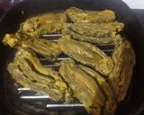 A picture of step 5 of Aluvadi or Pathrode.