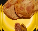 A picture of step 6 of Jaggery bhatura.