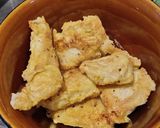 A picture of step 1 of Cream Corn with Fish Fillet.