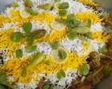 A picture of step 7 of Mutton Biryani 🥗🍚 🥗.