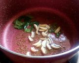 A picture of step 1 of Garlic jeera rice.