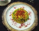A picture of step 8 of Cornmeal Khichu / Makai Nu Khichyu.