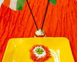 तिरंगा मीठा (tiranga meetha recipe in Hindi) रेसिपी चरण 5 फोटो