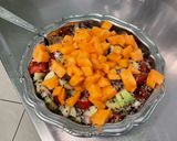 Une image de l'étape 14 de Salade de quinoa au melon, concombre, tomates et oignon rouge.