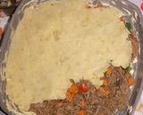 A picture of step 5 of Shepherd's pie.