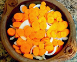 Foto del paso 3 de la receta: Tajine de jureles de sangre con verduras al masala powder