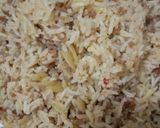 A picture of step 5 of Mince Biryani 🍚.
