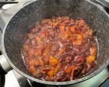 Une image de l'étape 5 de Compote de prunes d'ente au sirop d'érable et vanille de Madagascar.
