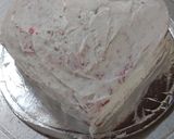 A picture of step 11 of Valentine's Heart Cake.