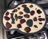 Une image de l'étape 8 de Gâteau skull aux prunes d'ente, vanille et fromage blanc.