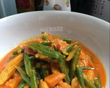 Foto langkah ke 6 dari resep Buncis Masak Pedas.