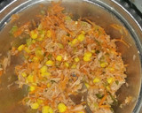 Foto del paso 1 de la receta: Sandwiches con aderezo de vegetales y atún muy nutritivo, ideal