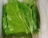 A picture of step 1 of Palak Pakora!.