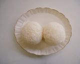 免模具「兔子飯糰」簡單小可愛。的食譜步驟1照片