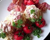 Pas rețetă Spaghete cu bacon 3 fotografie