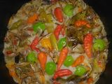 Nasi liwet teri jengki