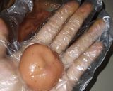 Foto langkah ke 7 dari resep Mochi Buah Naga.