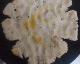 A picture of step 4 of Samak chapati.