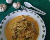 Foto langkah ke 5 dari resep Lodeh Ceker Labu Siam.