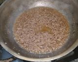 A picture of step 1 of Karahi qeema.