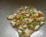 A picture of step 2 of Vrat ki Sabudana Potato Khichadi,morning breakfast or Lunch Satvik recipe.