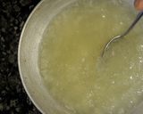 A picture of step 3 of Lemon sarbet.