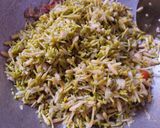 Foto langkah ke 4 dari resep Tumis Bunga Pepaya Teri Medan.