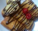 Foto langkah ke 3 dari resep Lumpia manis pisang coklat (#pr_risolesdkk).