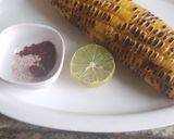 A picture of step 3 of Smoky flavour corn.