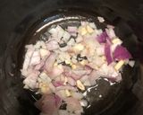 A picture of step 2 of Orzo pasta.