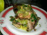 Ikan Tongkol Asap Cabe Hijau