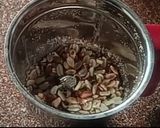 A picture of step 1 of Jeggery til peanut laddu.