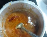 A picture of step 4 of Mutton achari.