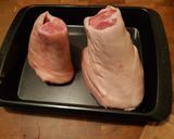 A picture of step 2 of Grilled Pork Shank.