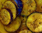 A picture of step 3 of Eggplant salsa.