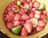 Une image de l'étape 3 de Confiture fraise🍓 citron vert verveine.