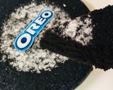 A picture of step 8 of Oreo biscuit Cake.