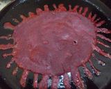 A picture of step 4 of Beetroot Rava Dosa.